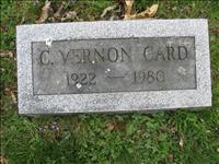 Card, C. Vernon